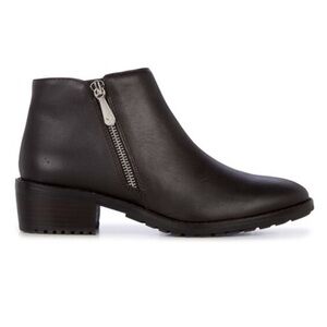 EMU Australia Acton Black Microsuede Waterproof Bootie New 7m